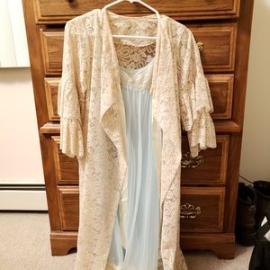 Vintage/Antique nightgown and robe